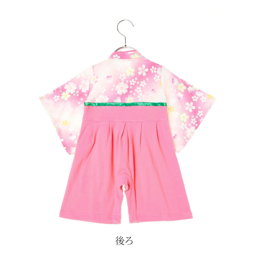 BACKYARD FAMILY「袴 ロンパース 女の子 通販 はかま ハカマ フォーマル 100日祝い 百日祝い お食い初め」|その他ベビーウェア|