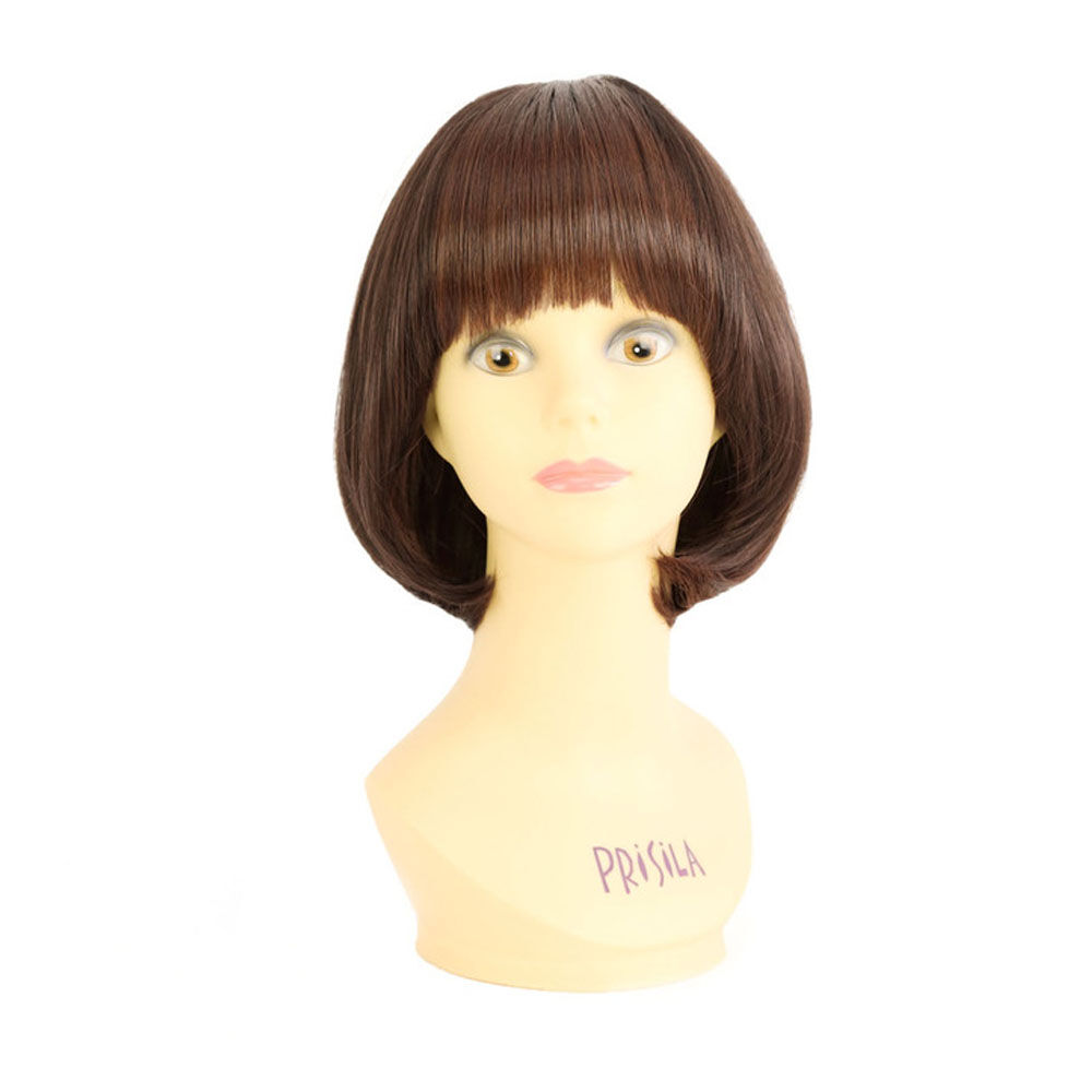BACKYARD FAMILY「PRISILA プリシラ ショート フルウィッグ フルウイッグ 通販 ボブ オールウィッグ かつら」|その他|ブラウン3