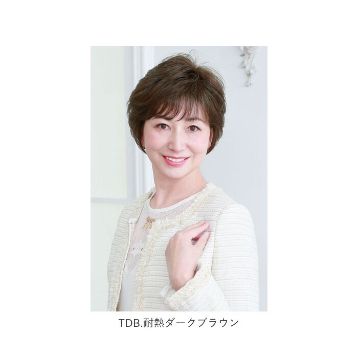 BACKYARD FAMILY「プリシラ ウィッグ フルウィッグ 通販 ショート 自然 ボブ 黒髪 大人 コスプレ かつら 着物」|ヘアスタイリング|