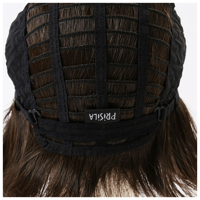 BACKYARD FAMILY「プリシラ ウィッグ フルウィッグ 通販 ショート 自然 ボブ 黒髪 大人 コスプレ かつら 着物」|ヘアスタイリング|