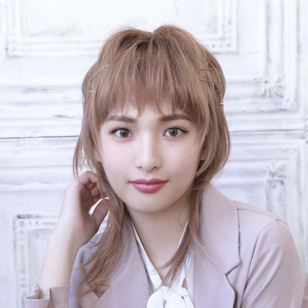 BACKYARD FAMILY「プリシラ prisila オールウィッグ ショート A-105 通販 ネオショートウルフ」|ヘアスタイリング|ブラウン1