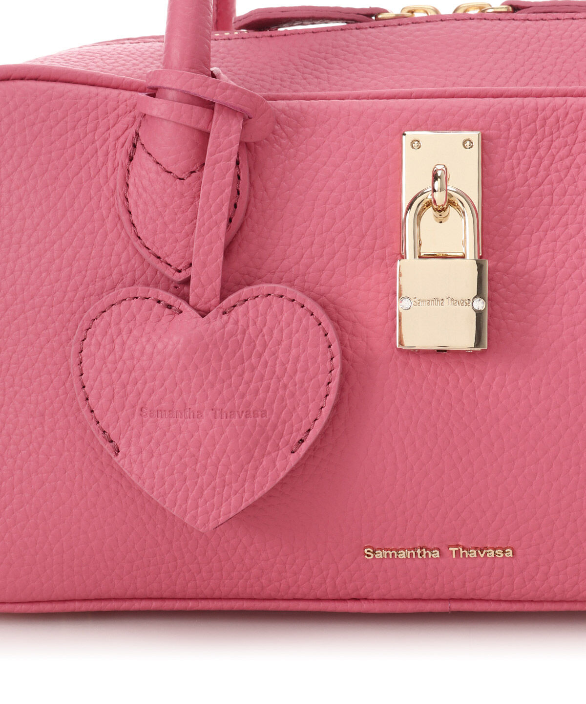 Samantha Thavasa「サマンサ レディ パドロック ワイドボストンバッグ」|ハンドバッグ|