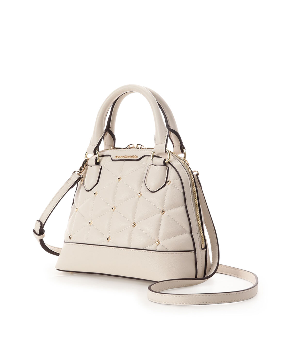 Samantha Vega「キルティングスタッズハンドバッグ（小）」|ハンドバッグ|