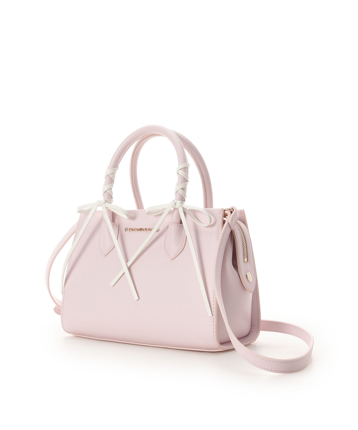 Samantha Vega「バレエコアレースアップハンドバッグ」|ハンドバッグ|