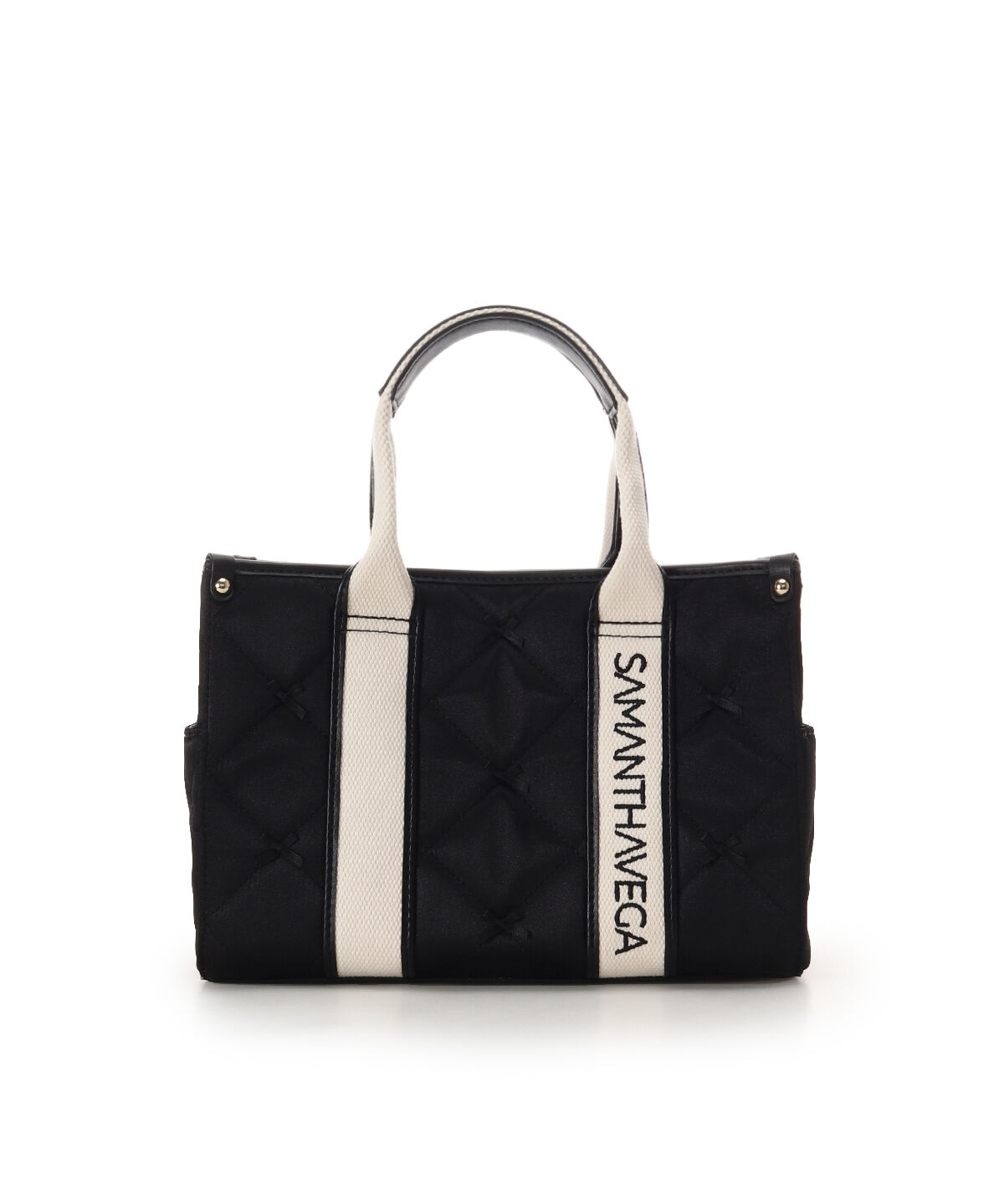 Samantha Vega「ロゴテープリボン　ハンドバッグ」|ハンドバッグ|