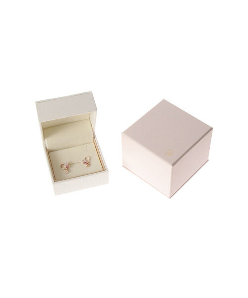 Samantha Tiara「K10 PG ドロップカラーストーンピアス」|ピアス|