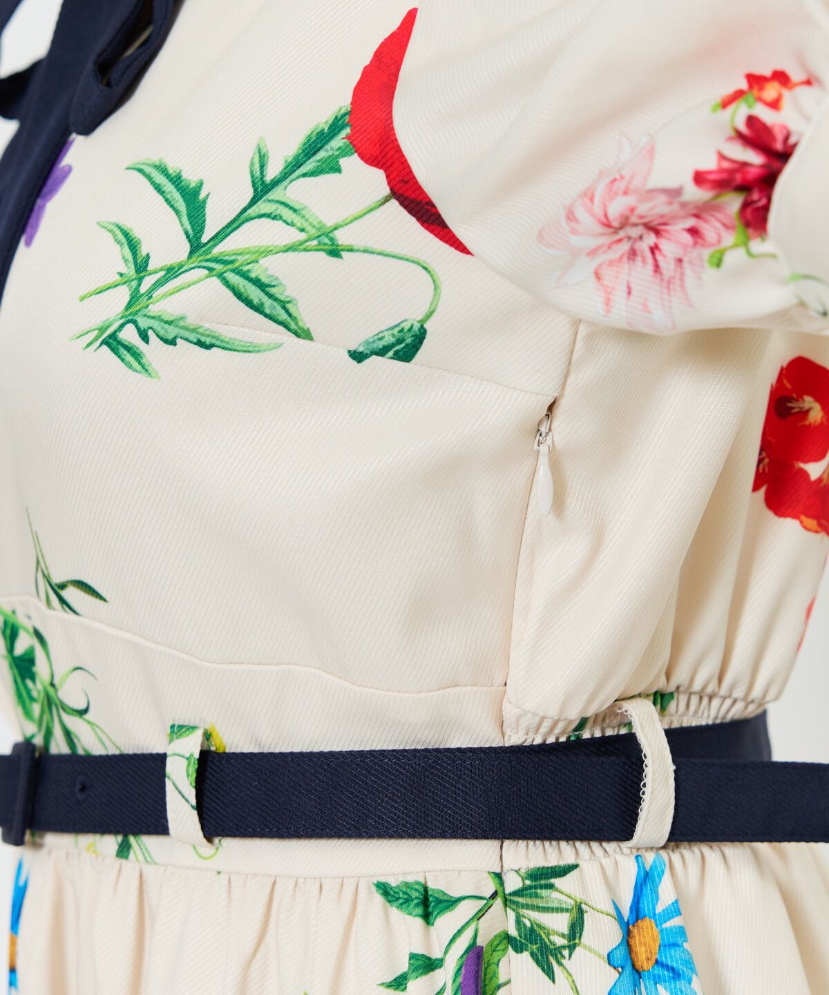 アンドクチュール「ボタニカルフラワーワンピース」|ワンピース|