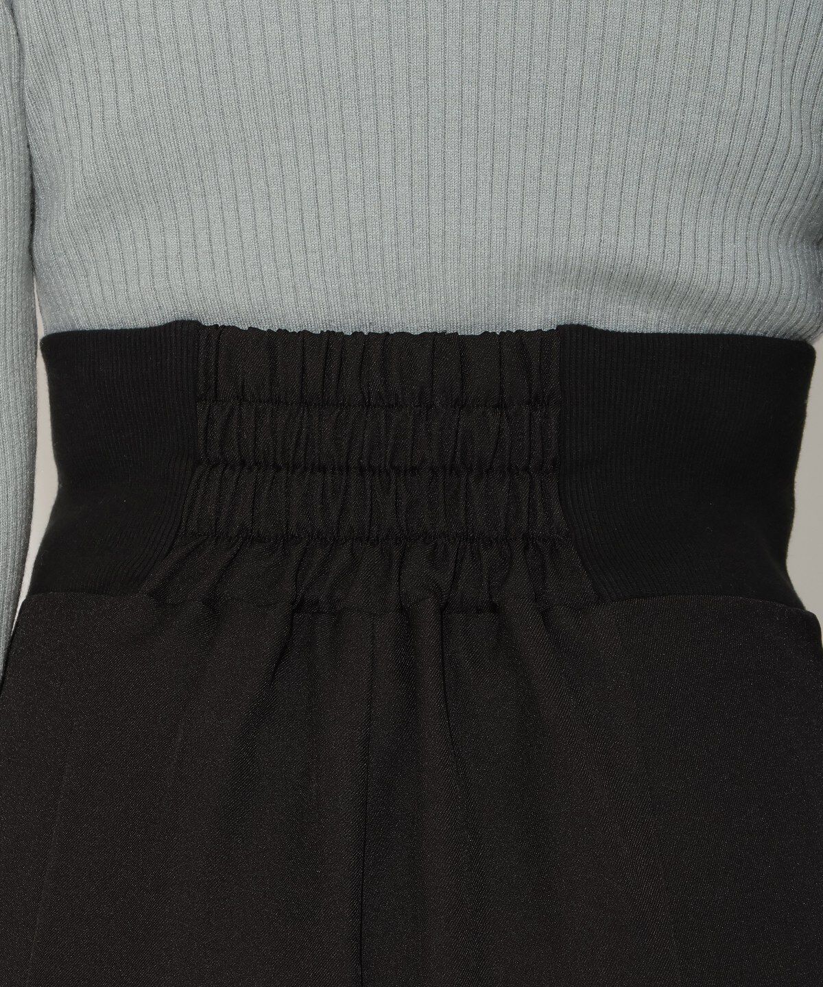 アンドクチュール「ウエストリブワイドパンツ」|その他|