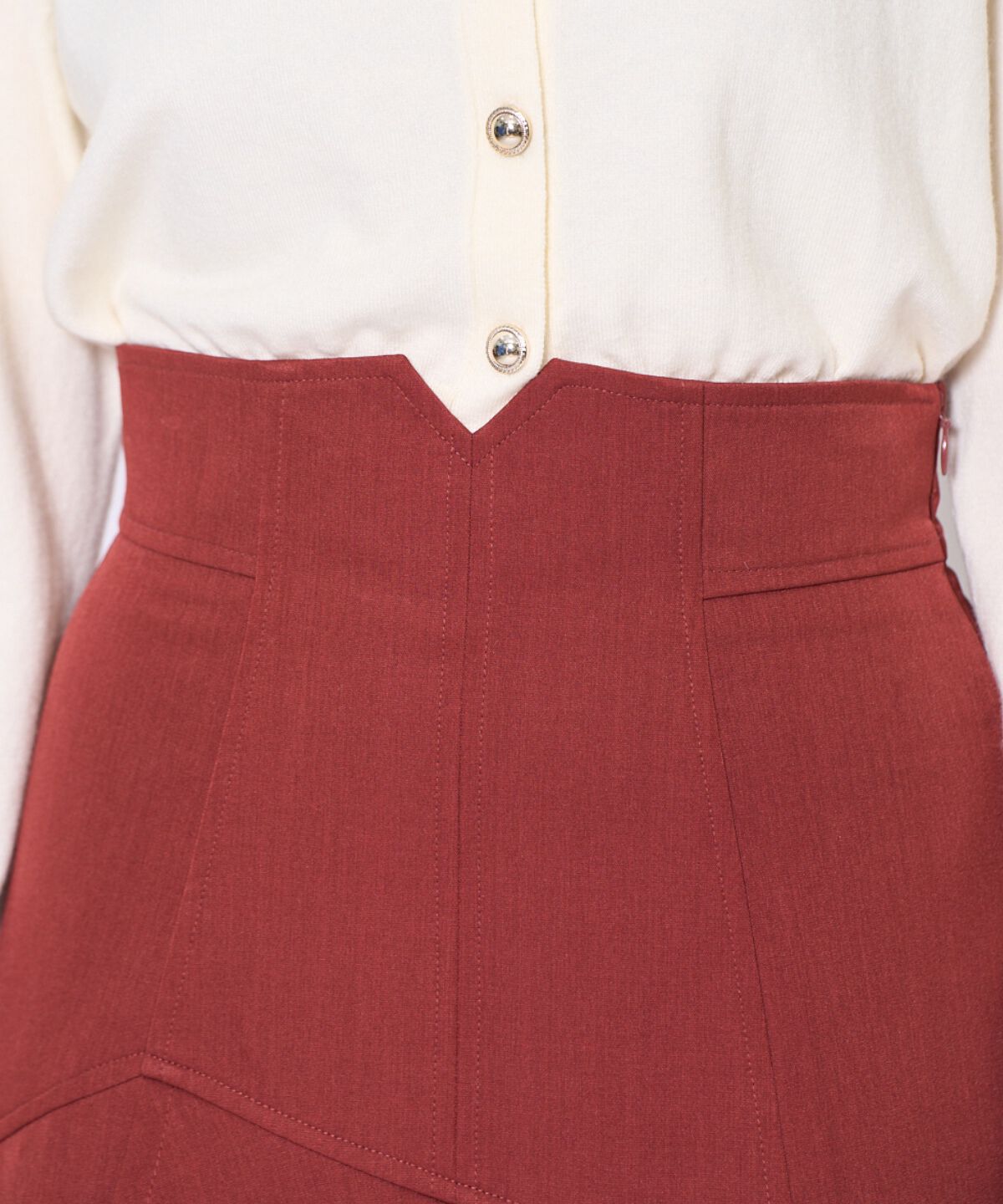 アンドクチュール「インナーミニティアードスカート」|フレア|