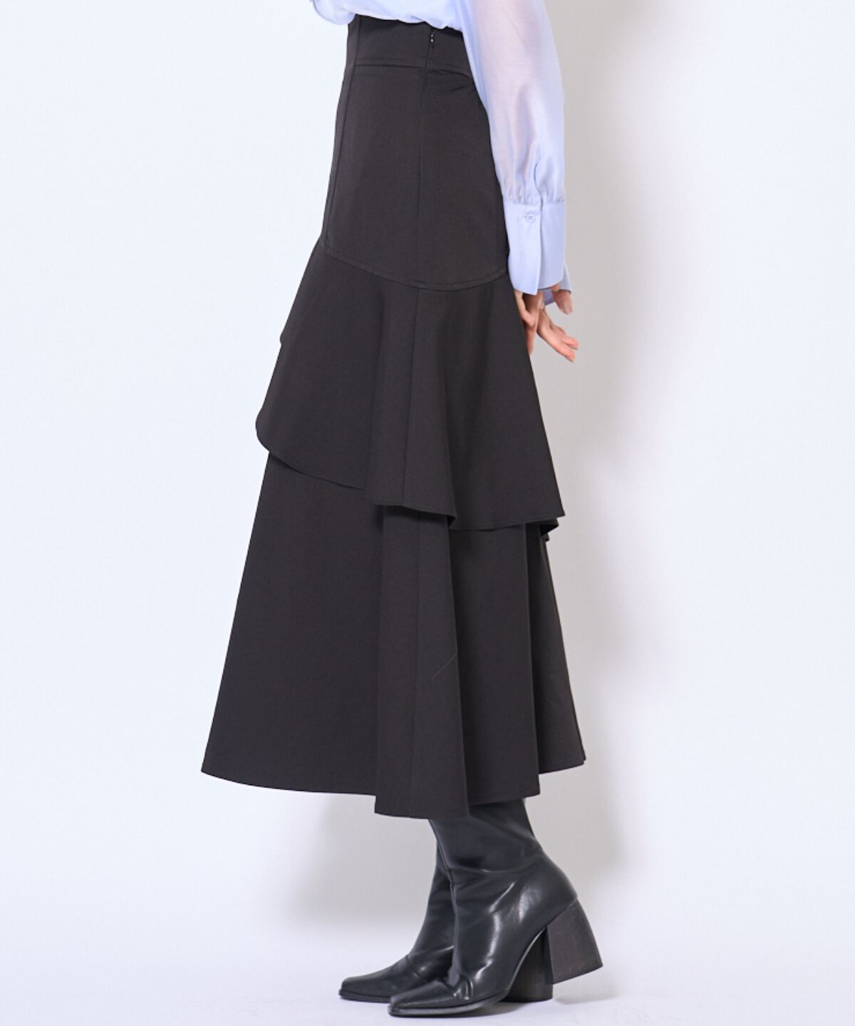 アンドクチュール「インナーミニティアードスカート」|フレア|