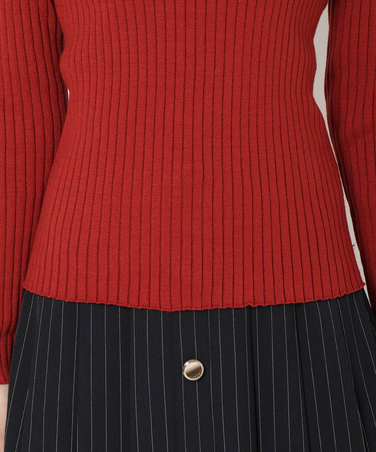 REDYAZEL「ジップアップニット」|ニット・セーター|