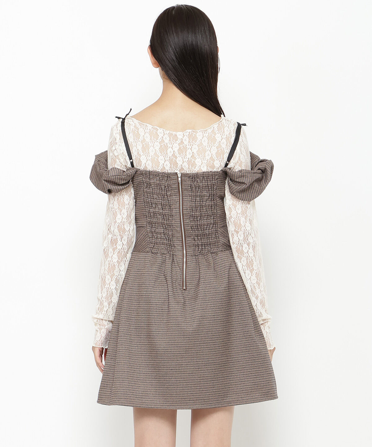 REDYAZEL「2wayショルダーフレアミニワンピース」|ワンピース|