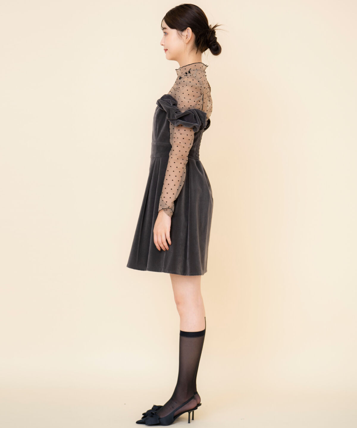 REDYAZEL「2wayショルダーフレアミニワンピース」|ワンピース|