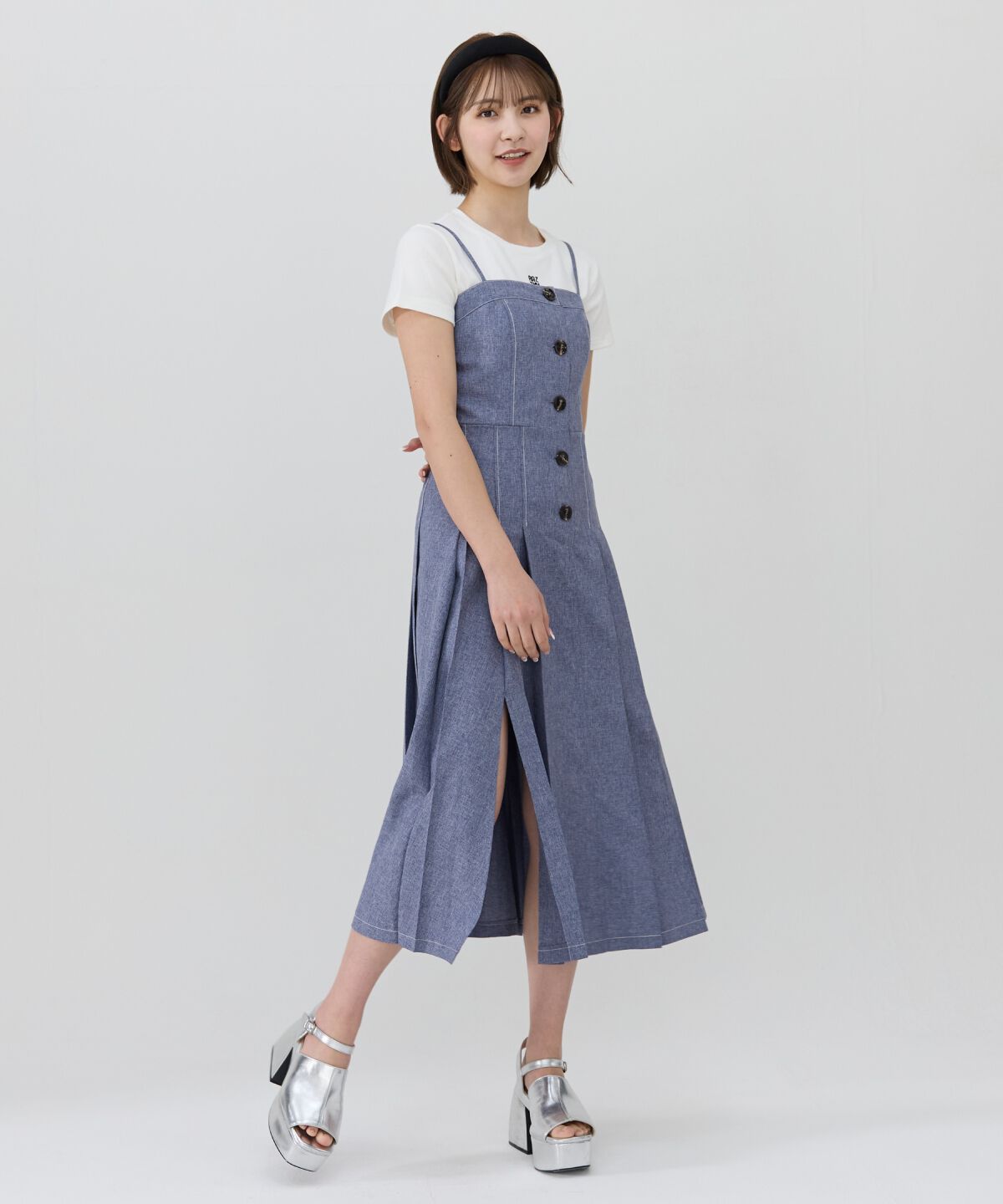 REDYAZEL「２wayプリーツジャンパースカート」|ワンピース|