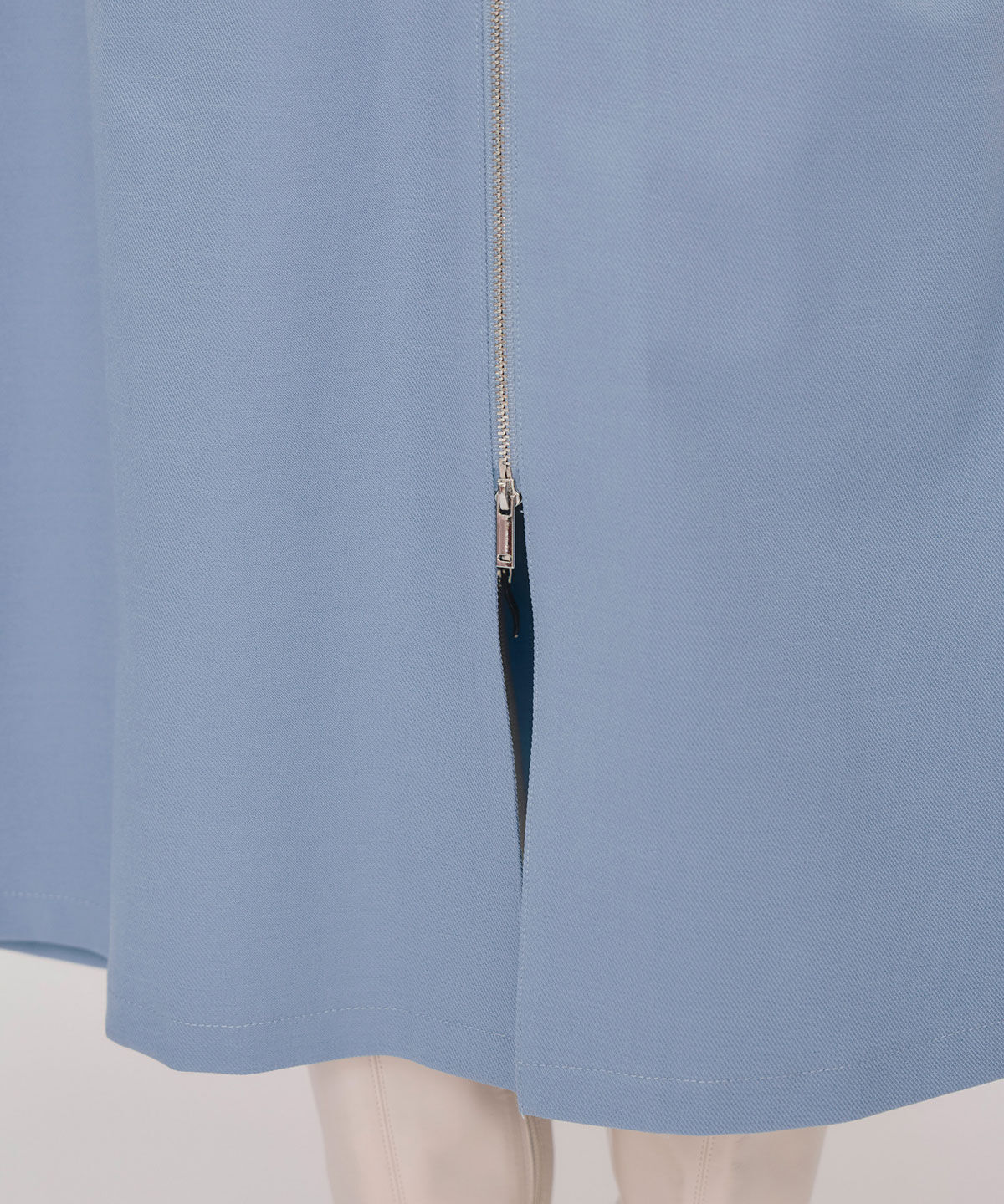 REDYAZEL「フロントZIPバイカラーロングワンピース」|ワンピース|