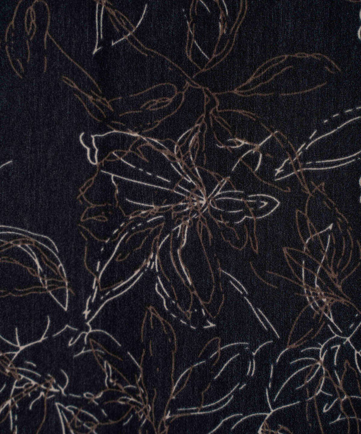 WILLSELECTION「フラワープリントギャザーフレアワンピース」|ワンピース|