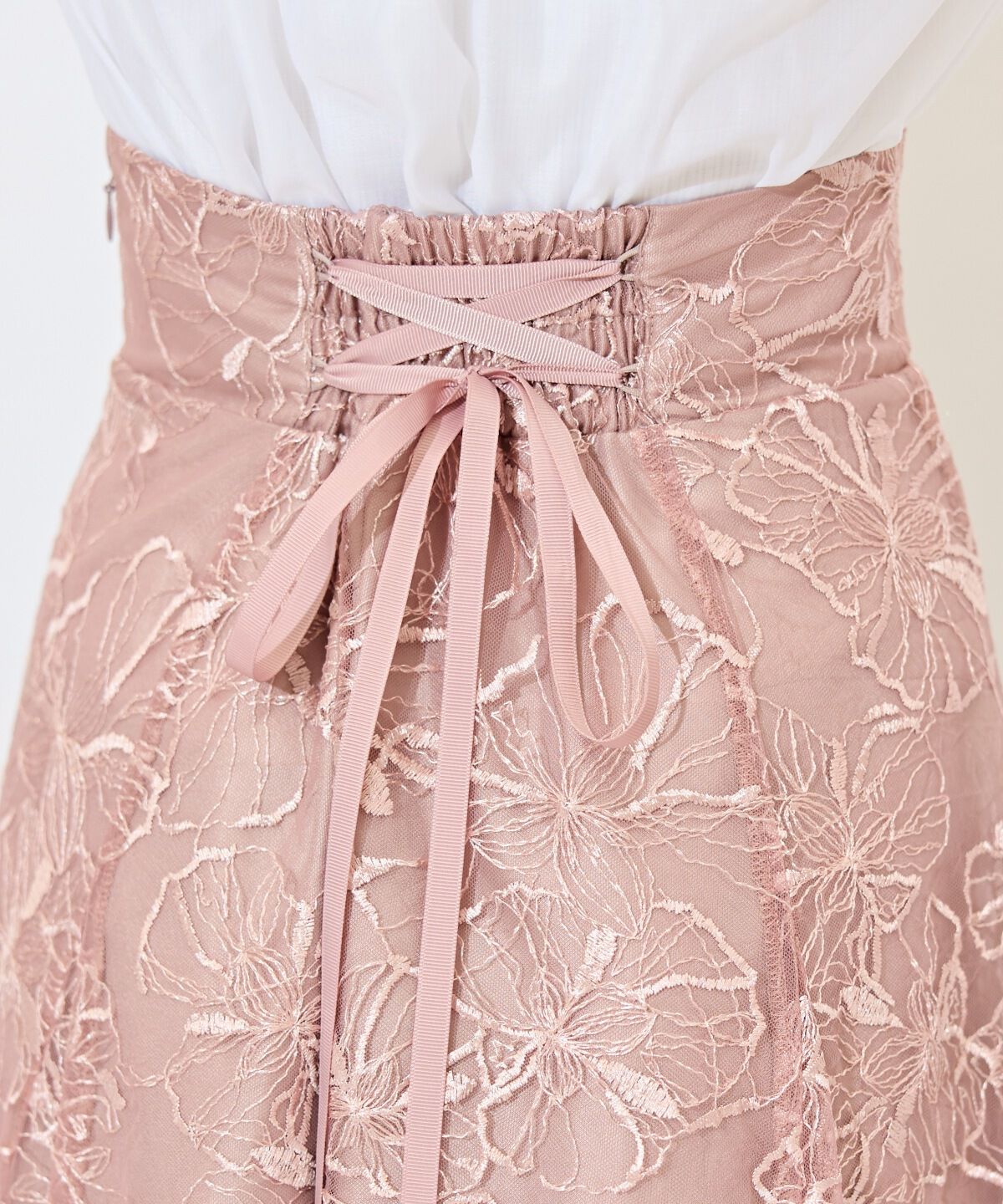 WILLSELECTION「フラワーチュールフレアスカート」|フレア|