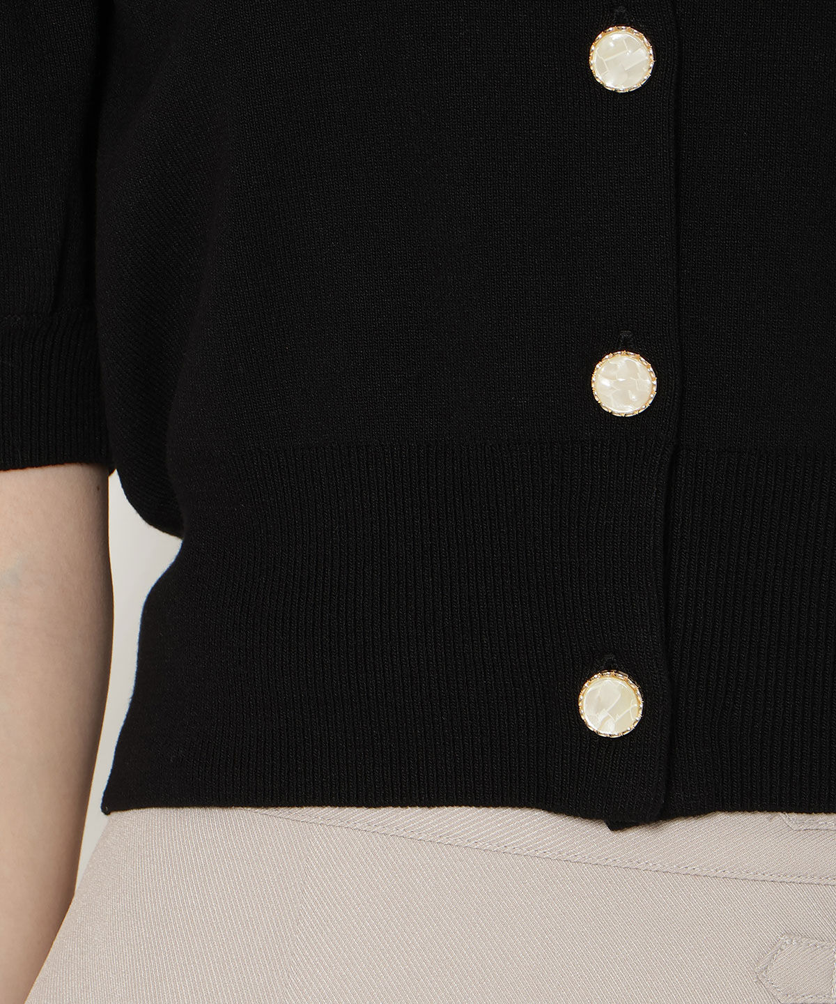 WILLSELECTION「リボンパフカーディガン」|カーディガン|