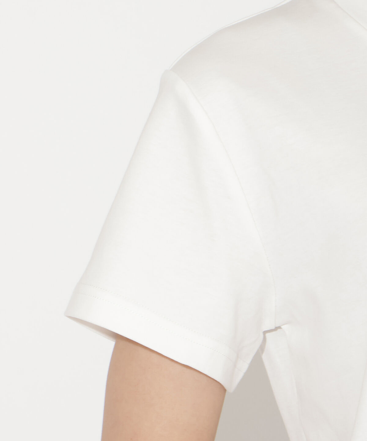 WILLSELECTION「ビジュー付き刺繍ロゴTシャツ」|Tシャツ・カットソー|