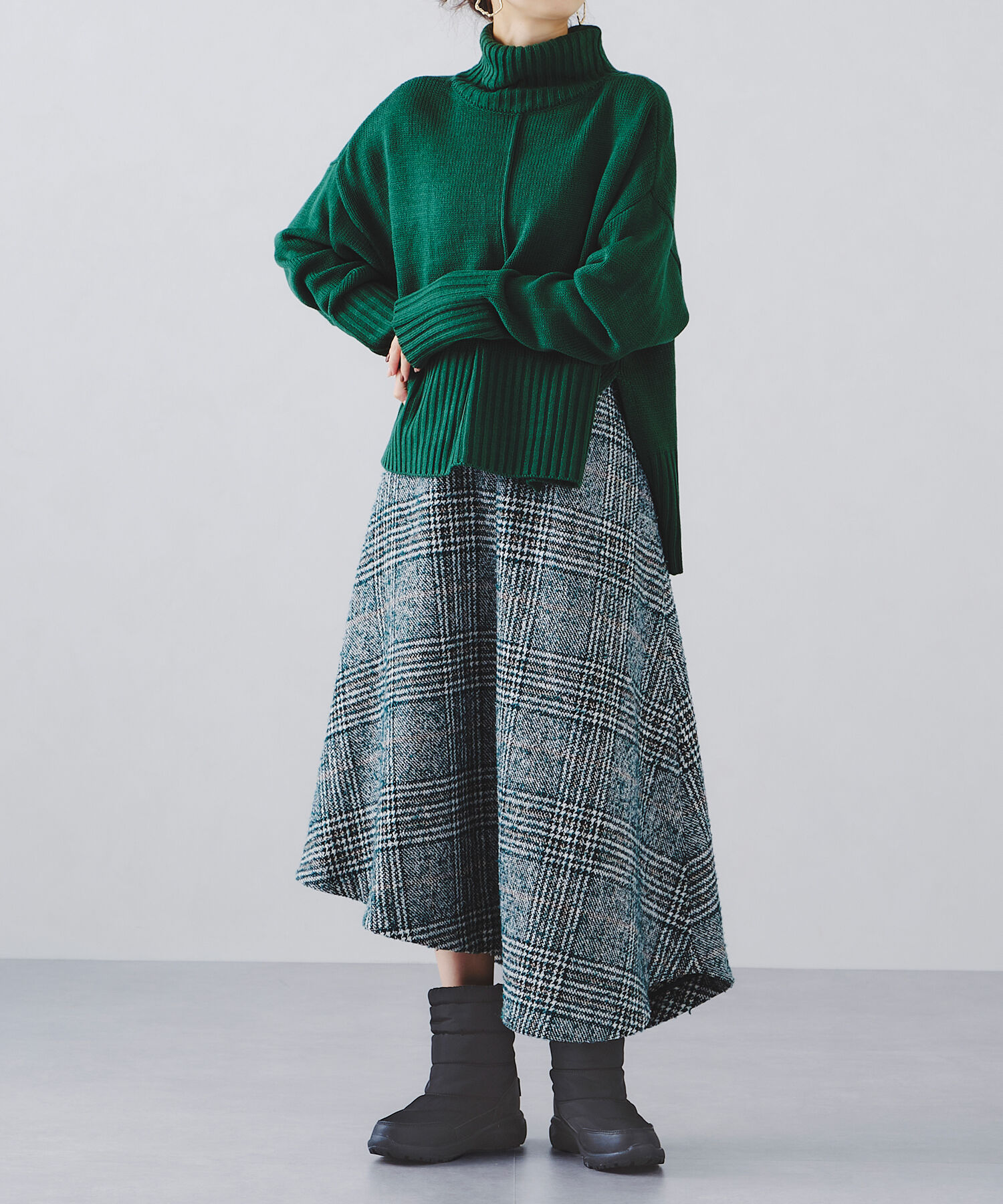 ORiental TRaffic「【 完全 防水 】 キルティング スノーブーツ /OT3401 撥水 雪 レイン」|ショートブーツ|