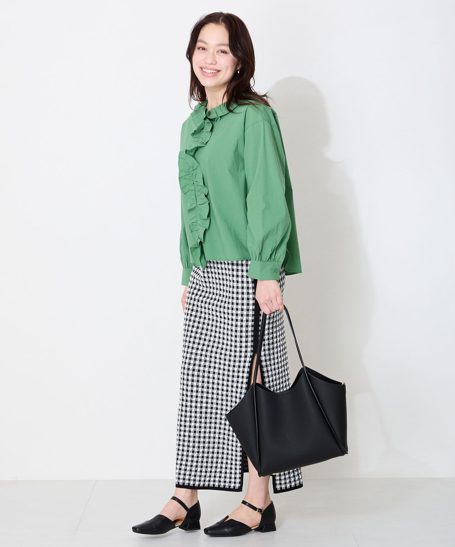 ORiental TRaffic「 インバッグ付き トートバッグ /BA-256 オフィス 大容量」|ショルダー・メッセンジャー|