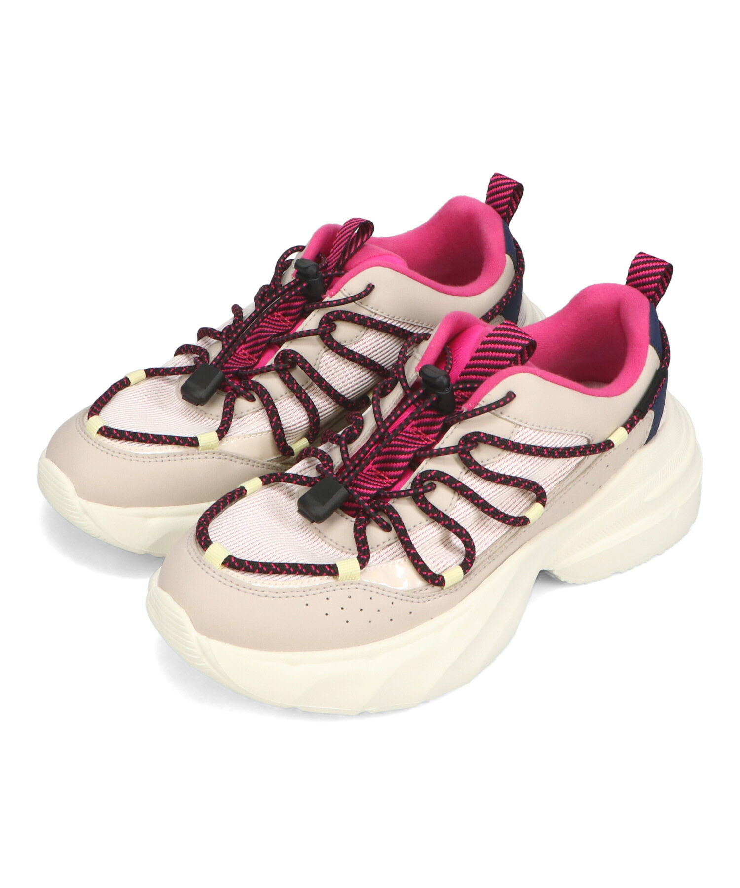 ORiental TRaffic「ドローコードデザイン配色スニーカー/OT3767」|スニーカー|