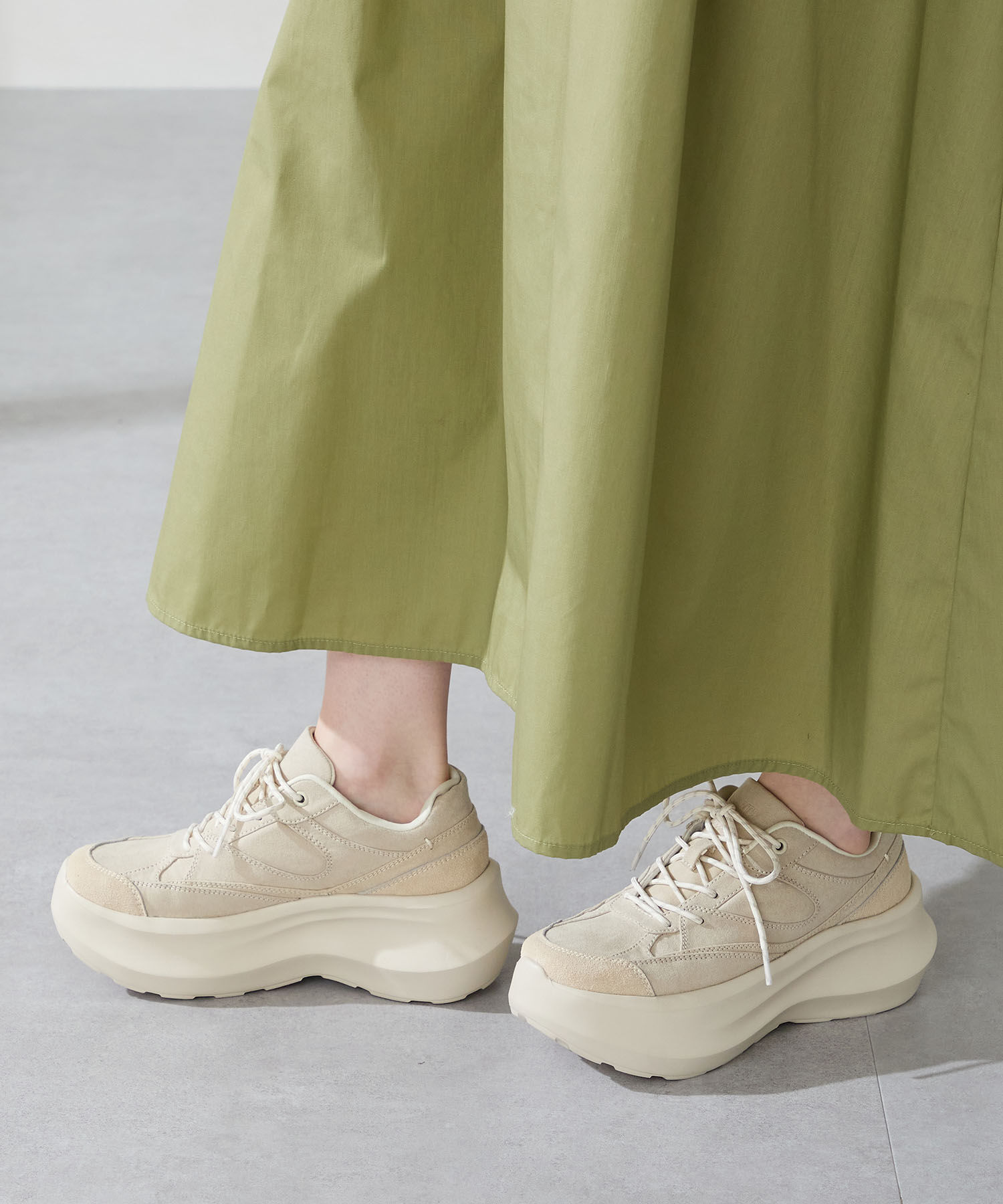 ORiental TRaffic「スエードボリュームソールスニーカー/OT3774」|スニーカー|