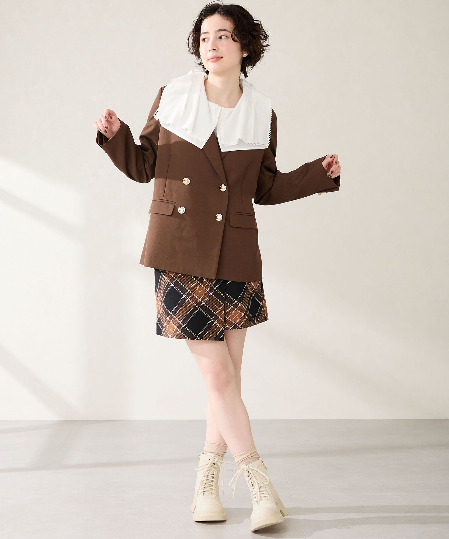 ORiental TRaffic「 厚底 レースアップブーツ /51401」|ショートブーツ|