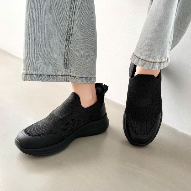 ORiental TRaffic「●2026春夏新作●【 瞬間フィット 】 ニット 防水 スニーカー /OT3799」|スニーカー|