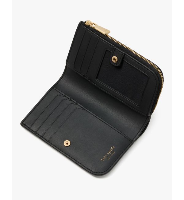 kate spade new york「デコ キルテッド コンパクト ウォレット」|財布|
