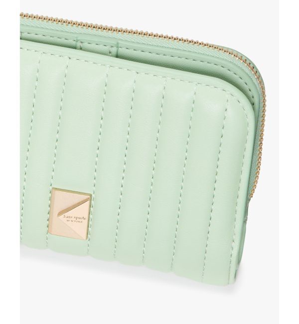 kate spade new york「デコ キルテッド コンパクト ウォレット」|財布|