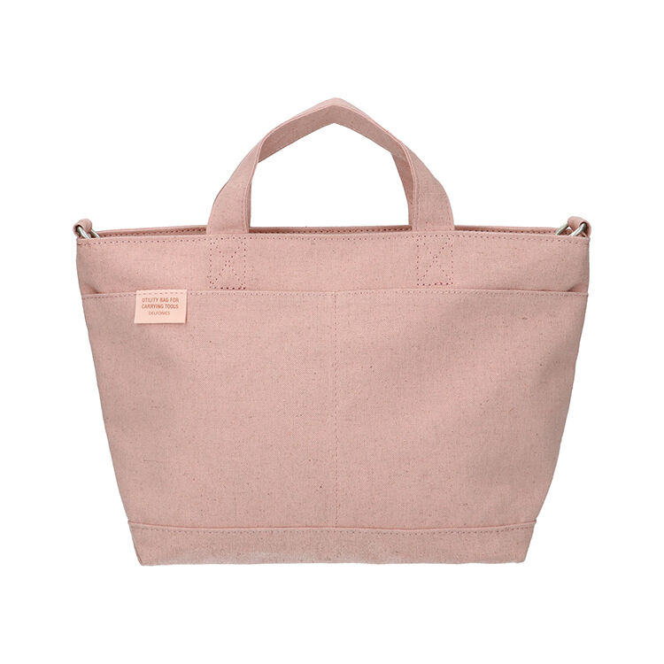 DELFONICS「ローレル インナーキャリング バッグS」|ハンドバッグ|ピンク