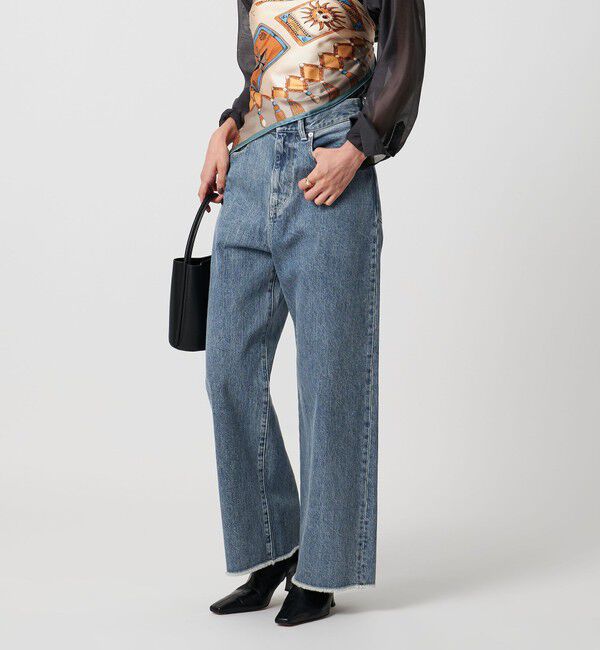 UNITED ARROWS「カットオフ デニムパンツ」|デニム|COBALT