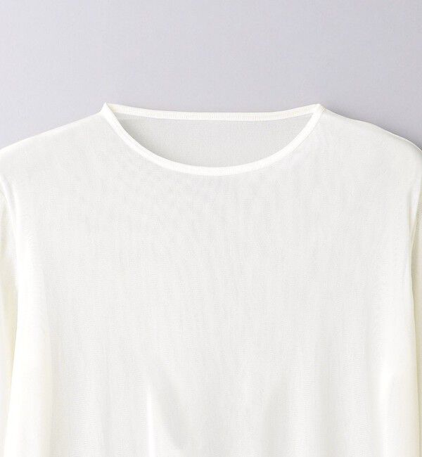 UNITED ARROWS「チュール ジャージー カットソー」|Tシャツ・カットソー|