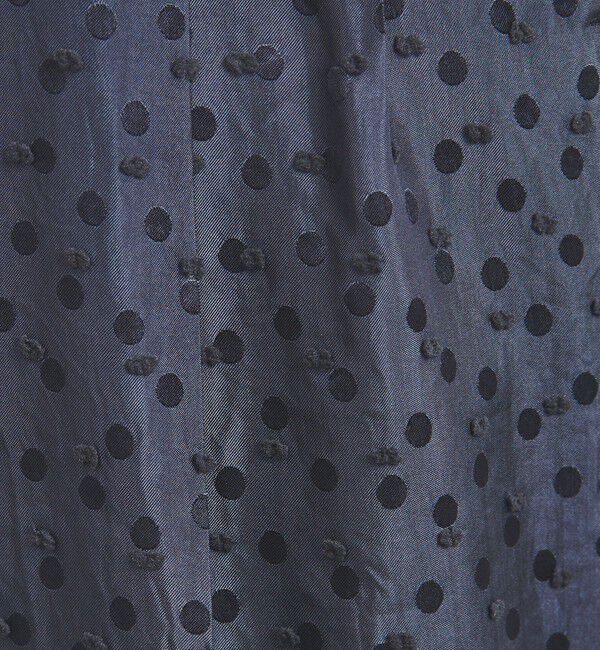 UNITED ARROWS「ドット サテン 2タック ワイドパンツ」|その他|