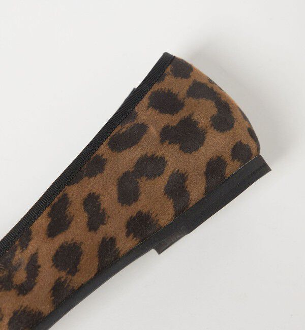 UNITED ARROWS「レイン レオパード バレエシューズ」|レインシューズ|