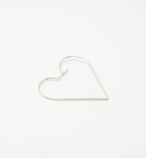 UNITED ARROWS「SILVER925 ハート ピアス」|ピアス|