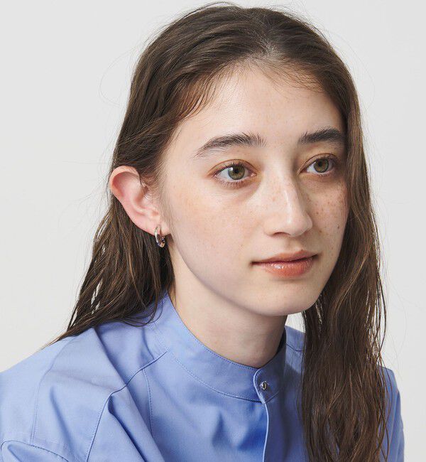 UNITED ARROWS「BUMPY フープイヤリング」|イヤリング|