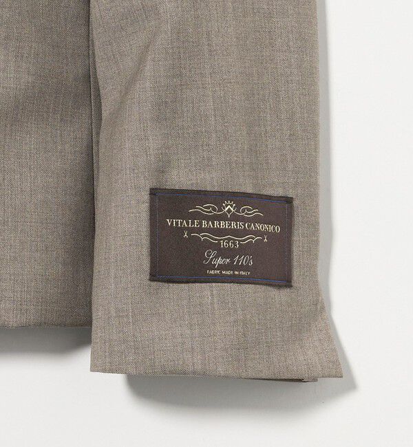 UNITED ARROWS「Vitale Barberis Canonico ノーラペルジャケット」|ノーカラージャケット|