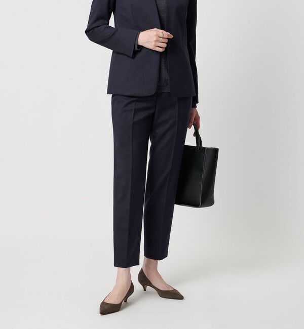 UNITED ARROWS「Vitale Barberis Canonico スリムテーパードパンツ」|スラックス|