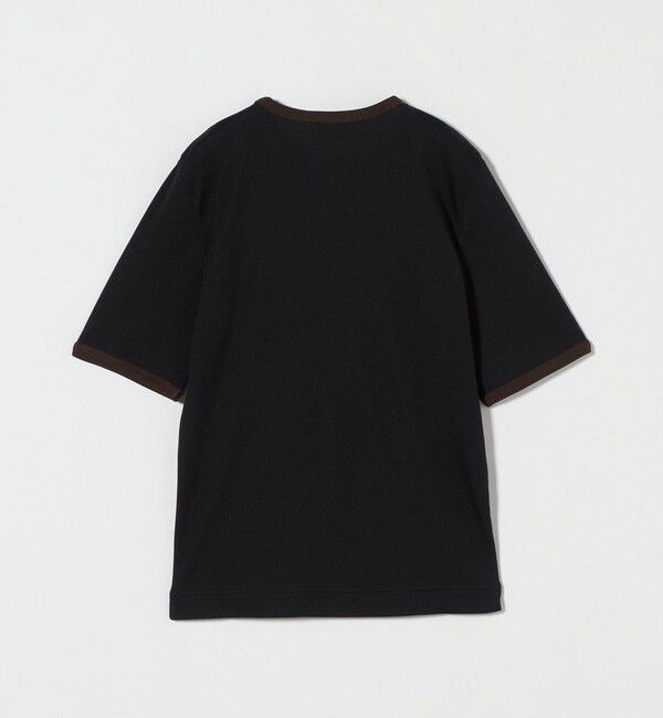 UNITED ARROWS「リブバイカラーパイピング ショートスリーブカットソー」|Tシャツ・カットソー|