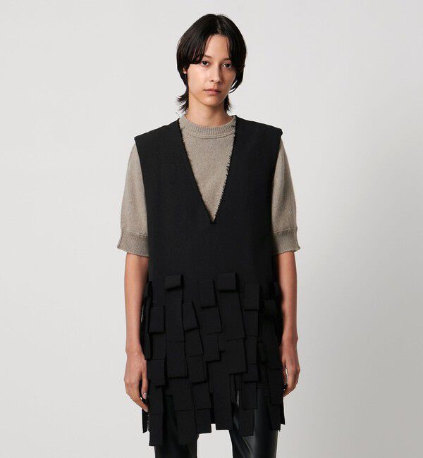 AEWEN MATOPH「＜AEWEN MATOPH＞フリンジミニワンピース」|ワンピース|