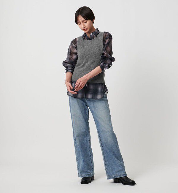 UNITED ARROWS「アメリカンスリーブ ニット ベスト」|ベスト・ジレ|