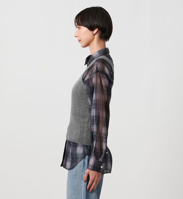 UNITED ARROWS「アメリカンスリーブ ニット ベスト」|ベスト・ジレ|