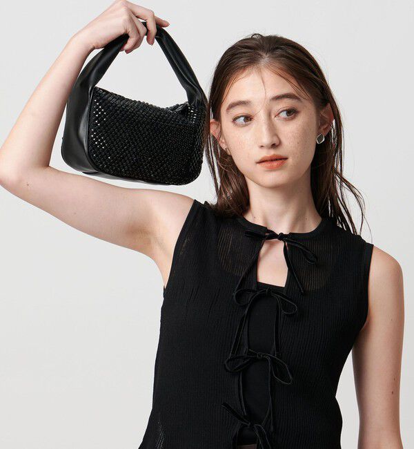 UNITED ARROWS「SPARKLE ワンハンドル バッグ」|ハンドバッグ|