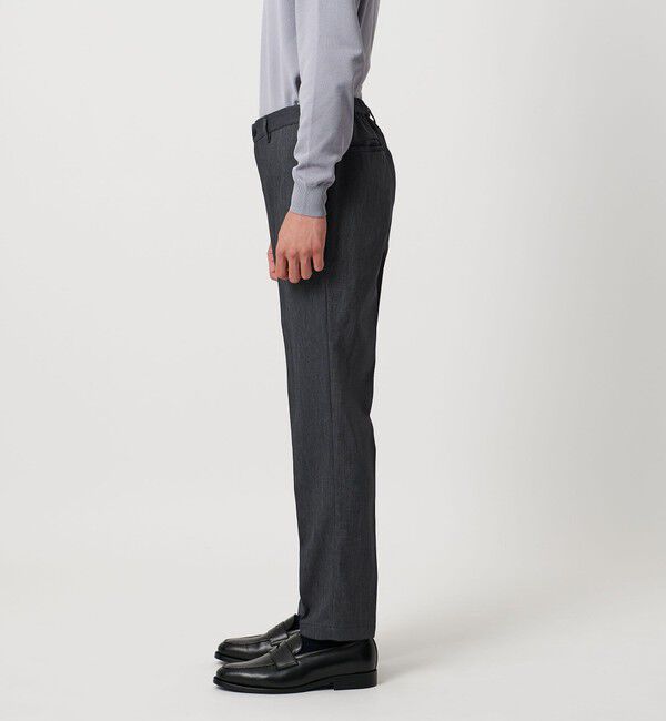 UNITED ARROWS「デニムライク ノープリーツ パンツ UA COZY ‐ウォッシャブル ヨコストレッチ‐」|スーツ|