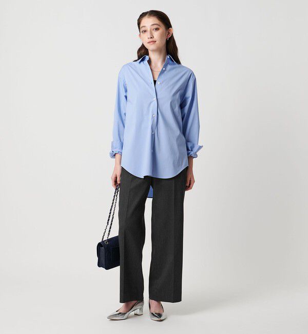 UNITED ARROWS「ブライト ワイド パンツ」|チノ|