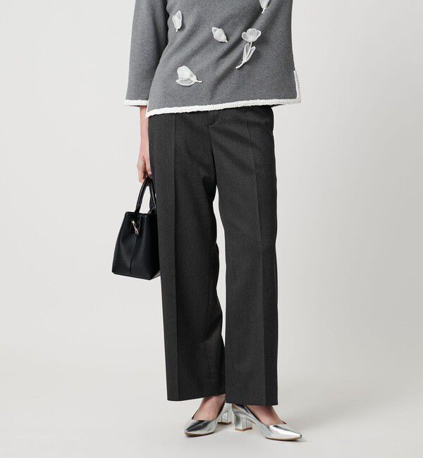 UNITED ARROWS「ブライト ワイド パンツ」|チノ|