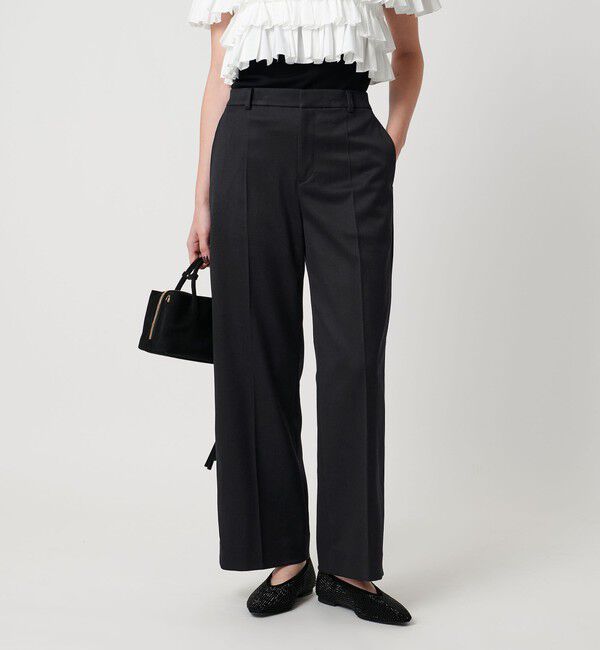 UNITED ARROWS「ブライト ワイド パンツ」|チノ|