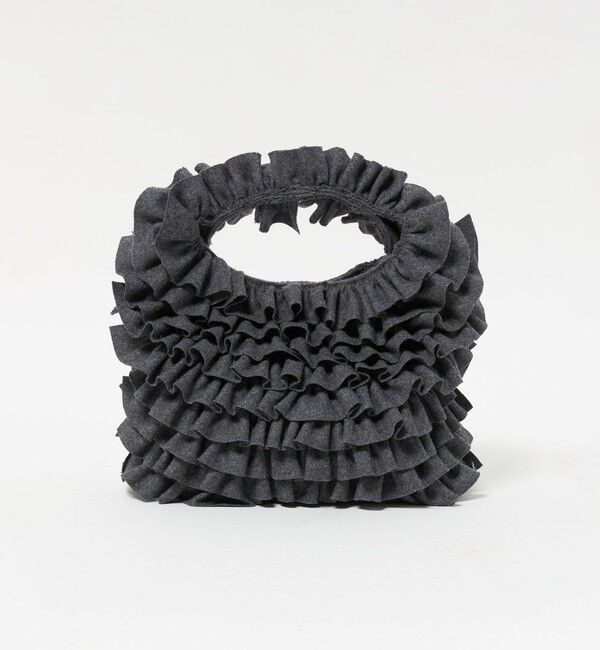 UNITED ARROWS「フリル ワンハンドルバッグ」|ハンドバッグ|